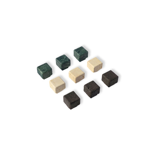 3D Pagoda Square Cabinet Handles