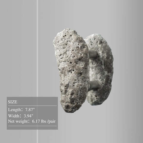 solid stone handles