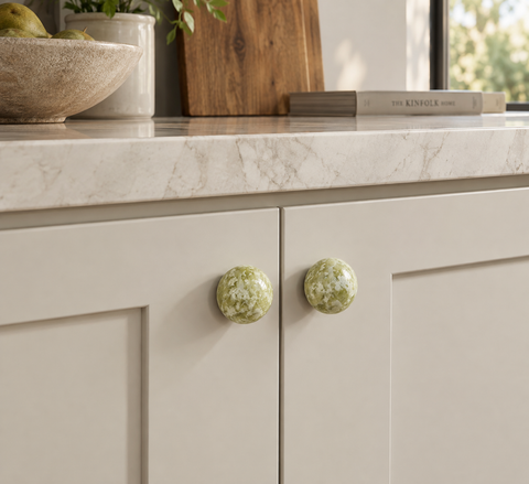 contemporary stone handles