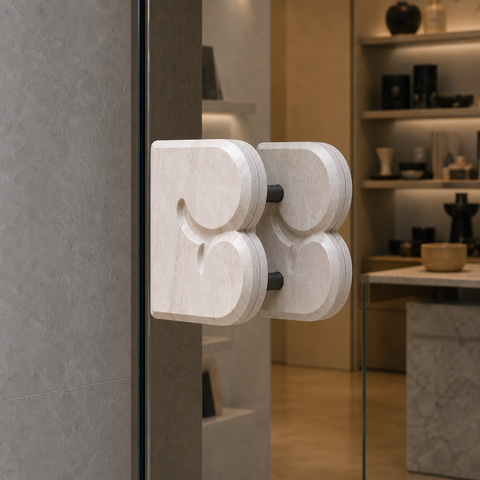 B-Curve Knob Door Handle