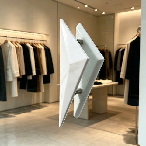 luxury stone door handles