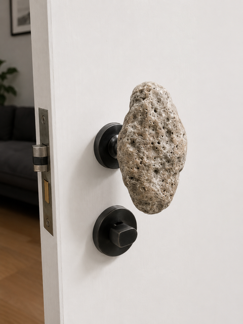 Monolith Stone Door Lock Handle