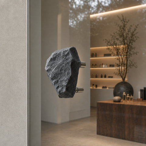 Irregular Chisel-Shaped Door Handles
