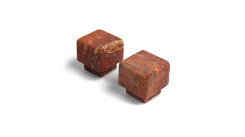 Modern Square Stone Cabinet Knobs