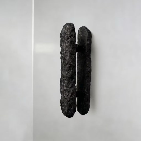 Baguette Faceted Door Handle