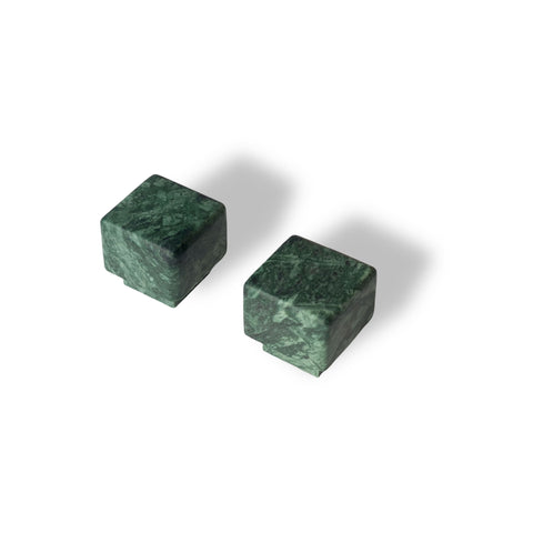 Modern Square Stone Cabinet Knobs