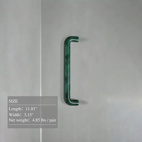 Jade Curve Door Handles