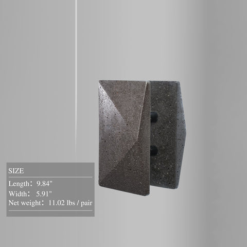 Prism-Shaped Door Handles