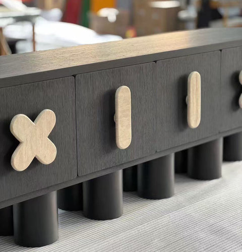 X-Shape Stone Handle