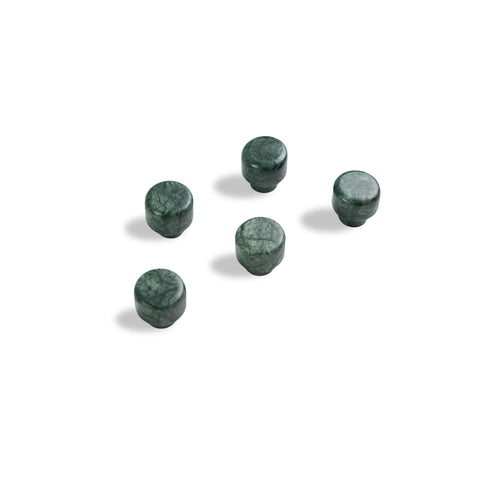 Modern Round Stone Cabinet Knobs