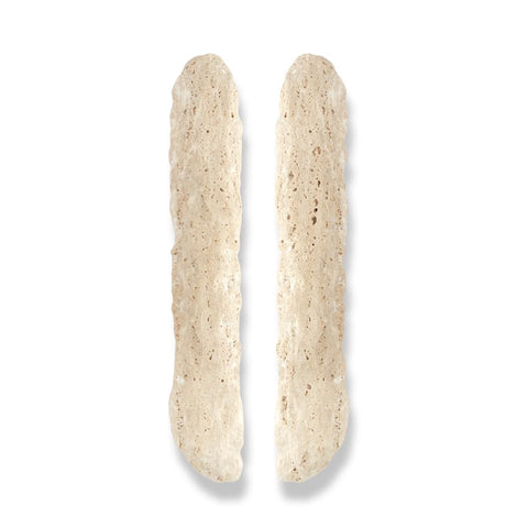 Baguette Faceted Door Handle