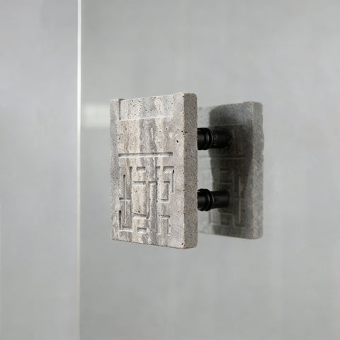 Oracle Bone Script-Shaped Door Handles