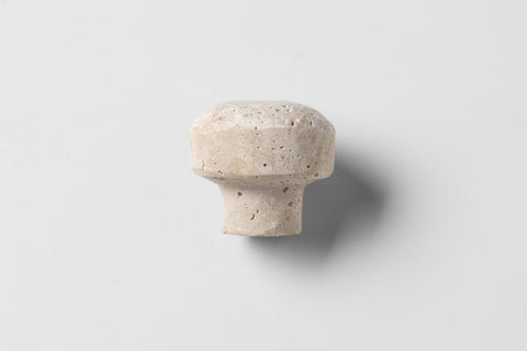 Modern Round Stone Cabinet Knobs