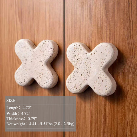 X-Shape Stone Handle