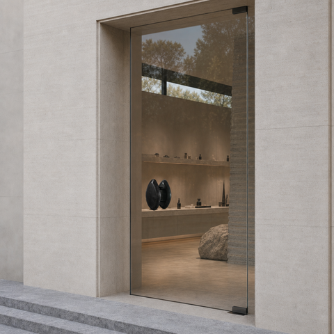 Olive-Shaped Door Handles