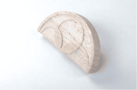 Semi-Circular Carved Door Handles