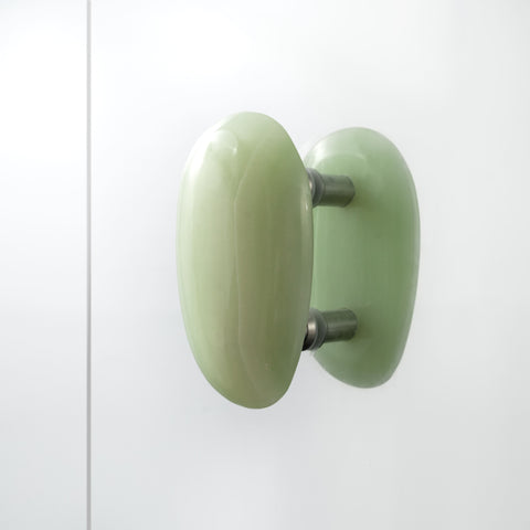Oval Mango-Shaped Door Handles