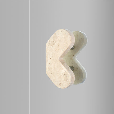 Papillon Wing Stone Handles