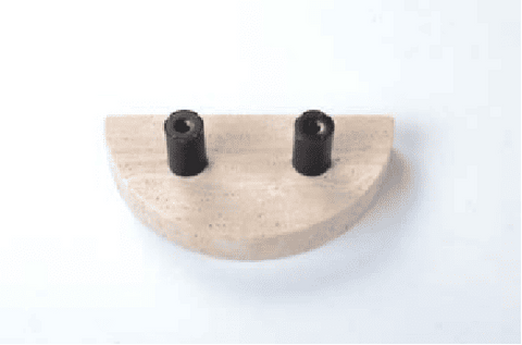 Semi-Circular Carved Door Handles