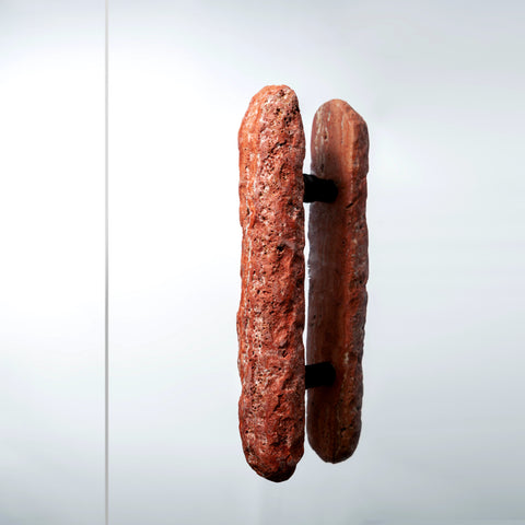 Baguette Faceted Door Handle