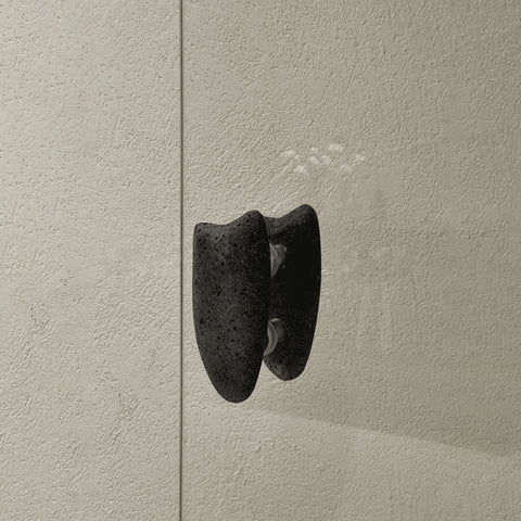 Arrow-Shaped Glass Door Handles