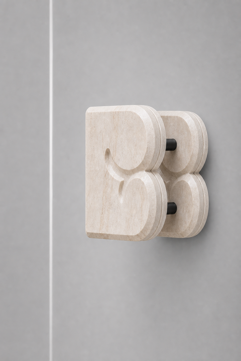 B-Curve Knob Door Handle