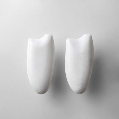 Arrow-Shaped Glass Door Handles