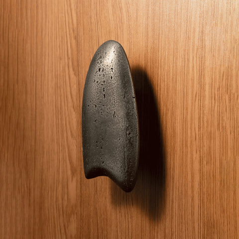 Arrow-Shaped Glass Door Handles