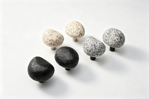 Organic Stone Cabinet Knob