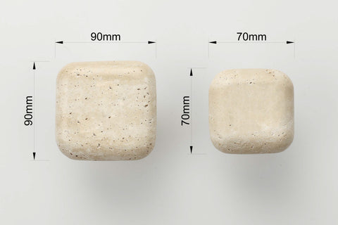 Block Door Handles（Rounded-edge style）