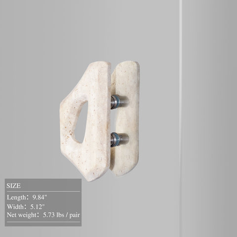Pebble Wing Door Handles
