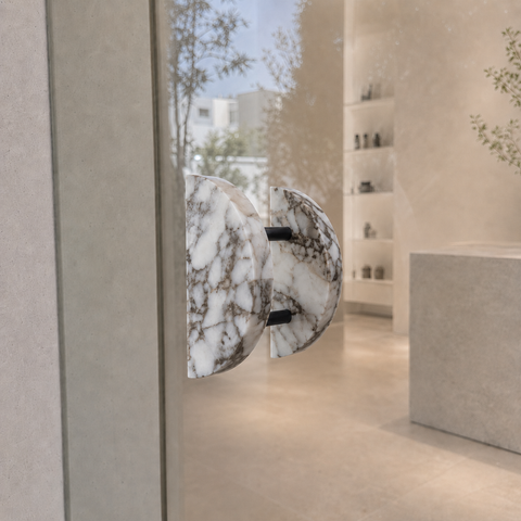 Semi-Circular Door Handles