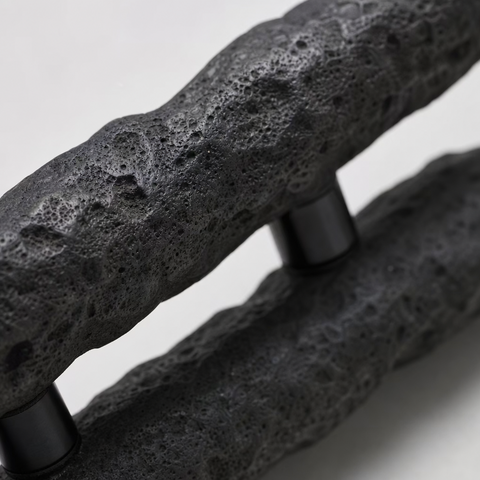 Baguette Faceted Door Handle