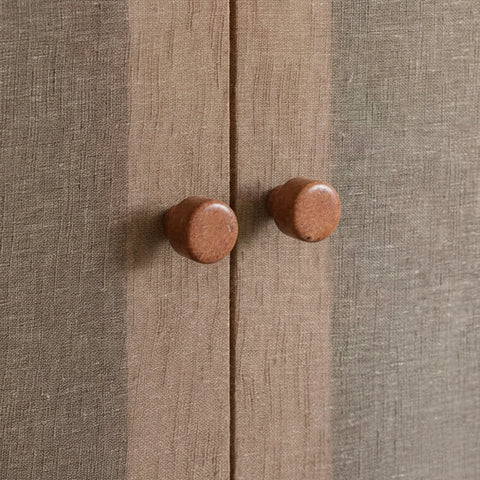 Modern Round Stone Cabinet Knobs