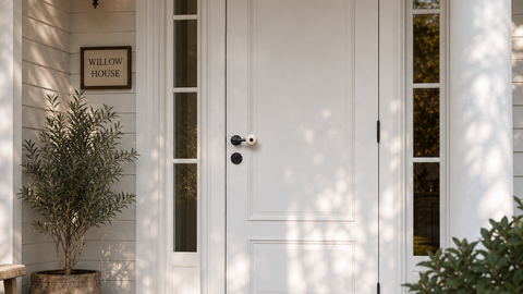 Donut-Shaped Door Lock Handle