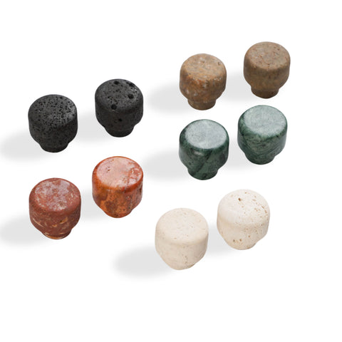 3D Pagoda Round Cabinet Handles