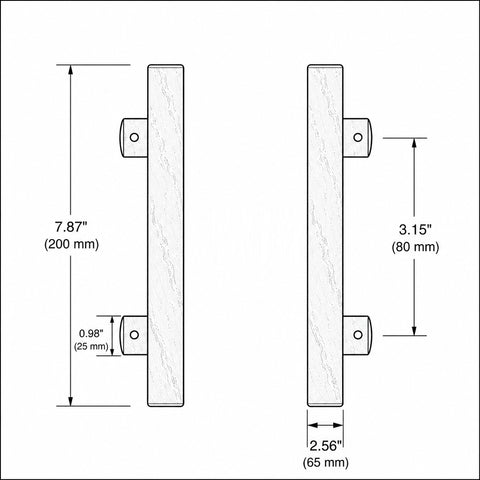 Irregular Round Door Handles