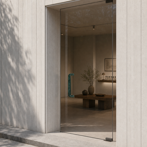 Jade Curve Door Handles