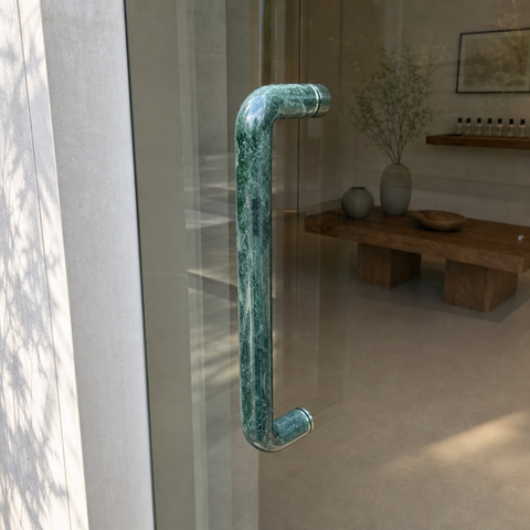 Jade Curve Door Handles