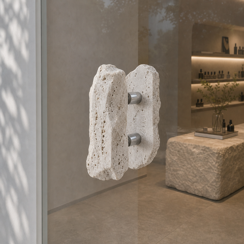 Meteorite-Shaped Door Handles