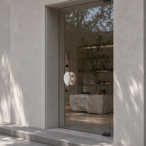 Olive-Shaped Door Handles