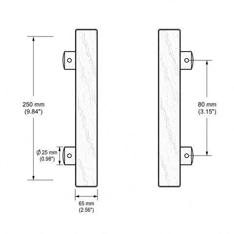 Oracle Bone Script-Shaped Door Handles