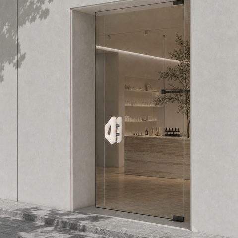 Pebble Wing Door Handles