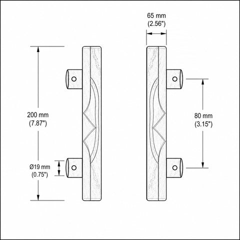 The Relief Door Handles
