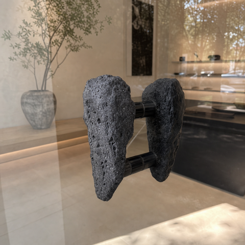 Torch-Shaped Door Handles