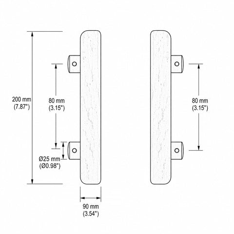 The Dewdrop Pull Door Handles